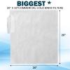 100 Piese Cold Brew Coffee Filters with Drawstring, 20" X 20" Commercial Cold Brew Bags for Commercial Model Cold Brew Coffee Makers and 5 Gallon Commercial Systems, Brew Up To 5 LBS Coffee view 3