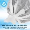 100 Piese Cold Brew Coffee Filters with Drawstring, 20" X 20" Commercial Cold Brew Bags for Commercial Model Cold Brew Coffee Makers and 5 Gallon Commercial Systems, Brew Up To 5 LBS Coffee view 4