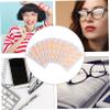 FOMIYES 80pairs Eyeglass Nose Pads Replacement Skid Glasses Frame Nose Pads for Comfortable Fit Soft Touch Easy to Apply for Frames view 4