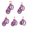 Zhong shu sheng Skeleton Breathable Sports Chastity Cage Men's SM Chastity Device Multi-Size A231 (Flat Ring, S) view 4