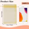 100PCS Organza Bags, 4x6 inch Small Mesh Sachets, Gold Sheer Wedding & Party Favor Bags for Candy, Jewelry, Bracelets and Small Gifts view 2
