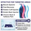 AiricePac Extra Large Gel Flexible Back Ice Packs for Injuries Reusable, 11x 20 Cold Pack Wrap for Knee Leg Neck Shoulder Hip Back Pain Relief, Cold Compress Therapy for Swelling, Bruises, Surgery view 2