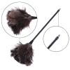 boxidixi Ostrich Duster Feather Brush with Long Handle Computer Dust Removal for Home Bedroom Dormitory Keyboard for Feather Brush view 3