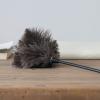 boxidixi Ostrich Duster Feather Brush with Long Handle Computer Dust Removal for Home Bedroom Dormitory Keyboard for Feather Brush view 4