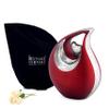 Large Red Teardrop Urn for Human Ashes Male - Earns for Adult Men and Women - Cremation Urns for Ash, Funeral/Burial Urns, Decorative and Unique Keepsake ERN, Heart Urn, 2.5 LTR Volume view 1