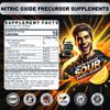 Nextdia Sugar Free L Arginine Nitric Oxide Gummies 1300mg for Men & Women with L Citrulline, Beet Root, B3 | L Arginine L Citrulline Supplements | Vegan, 60 Counts view 2