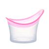 YOUNAFEN 10pcs Eye Bath Cups Eye Flushing Cup with Round for Transparent Skin Friendly Safety Eye Makeup Remover Cup & Tool 1 Eye Cups for Eye Wash Eye Cupping Tool Silicone, Blue view 2
