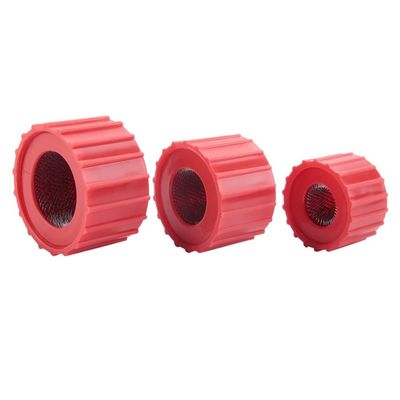 Viodmss 3pcs Copper Pipe Cleaner Set 1/2 Inch, 3/4 Inch and 1 Inch Copper Tube Brush Plumbing Cleaning Brush