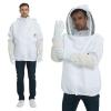 Bee keeper jacket- bee suits for sting proof for Men Women bee hat and veil- Professional Bee Jacket with Beekeeping sheepskin Gloves view 4
