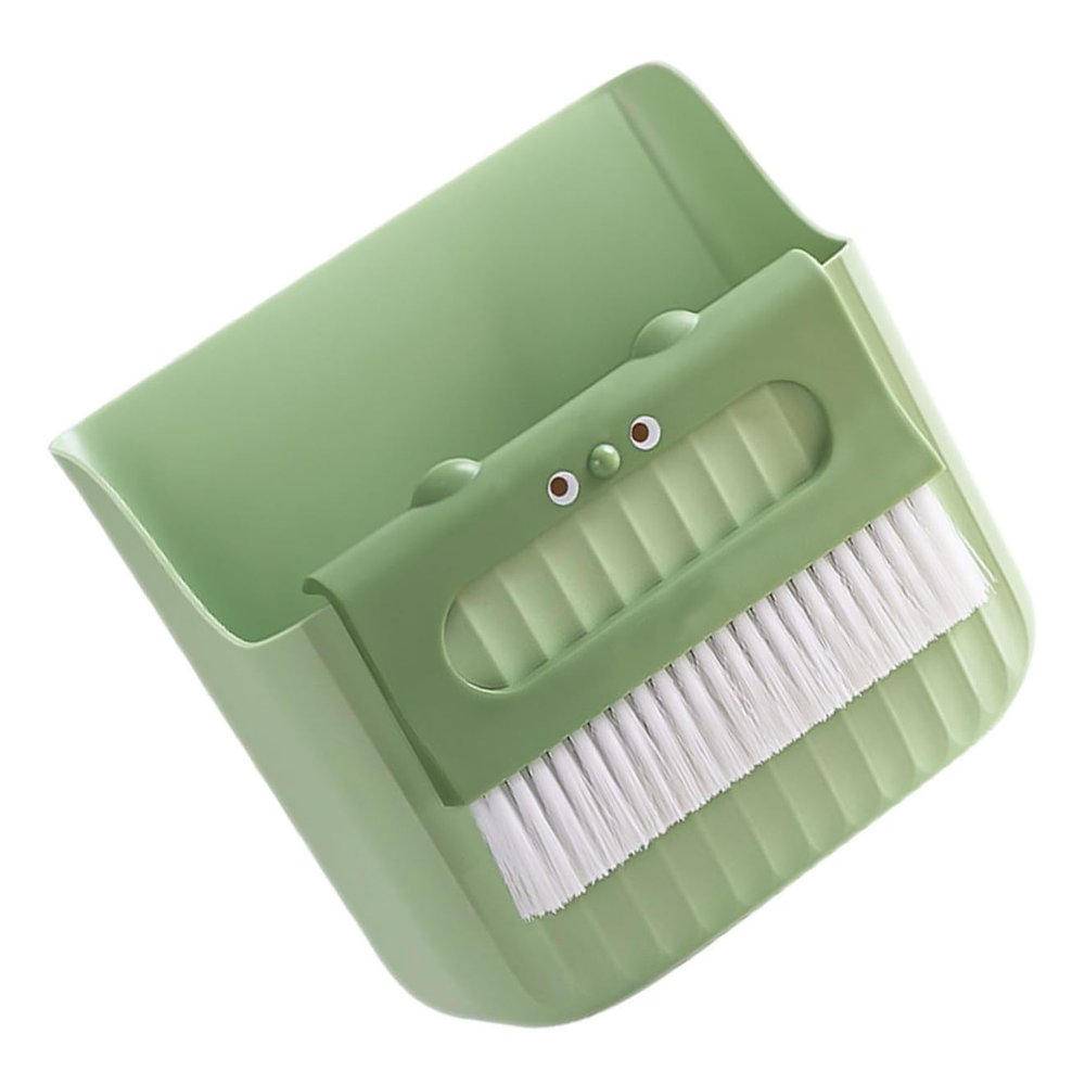 HOLIDYOYO Mini Broom and Dustpan Set Small Brush and Dustpan for Desktop Cleaning High Hardness Lightweight Easy to Store