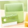 HOLIDYOYO Mini Broom and Dustpan Set Small Brush and Dustpan for Desktop Cleaning High Hardness Lightweight Easy to Store view 4