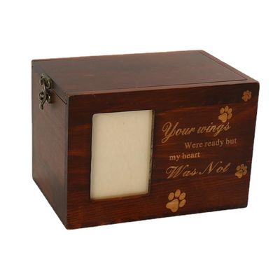Generic Handcrafted Funeral Casket. Cinerary Casket.Funeral Supply.Ashes Cremation Urn.for Human Ashes.Container.Humans. Pets. Wood Keepsake.Funeral Urn Box.Wooden Cremation Box(Color:C), 16*11*11cm