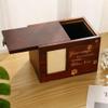 Generic Handcrafted Funeral Casket. Cinerary Casket.Funeral Supply.Ashes Cremation Urn.for Human Ashes.Container.Humans. Pets. Wood Keepsake.Funeral Urn Box.Wooden Cremation Box(Color:C), 16*11*11cm view 3
