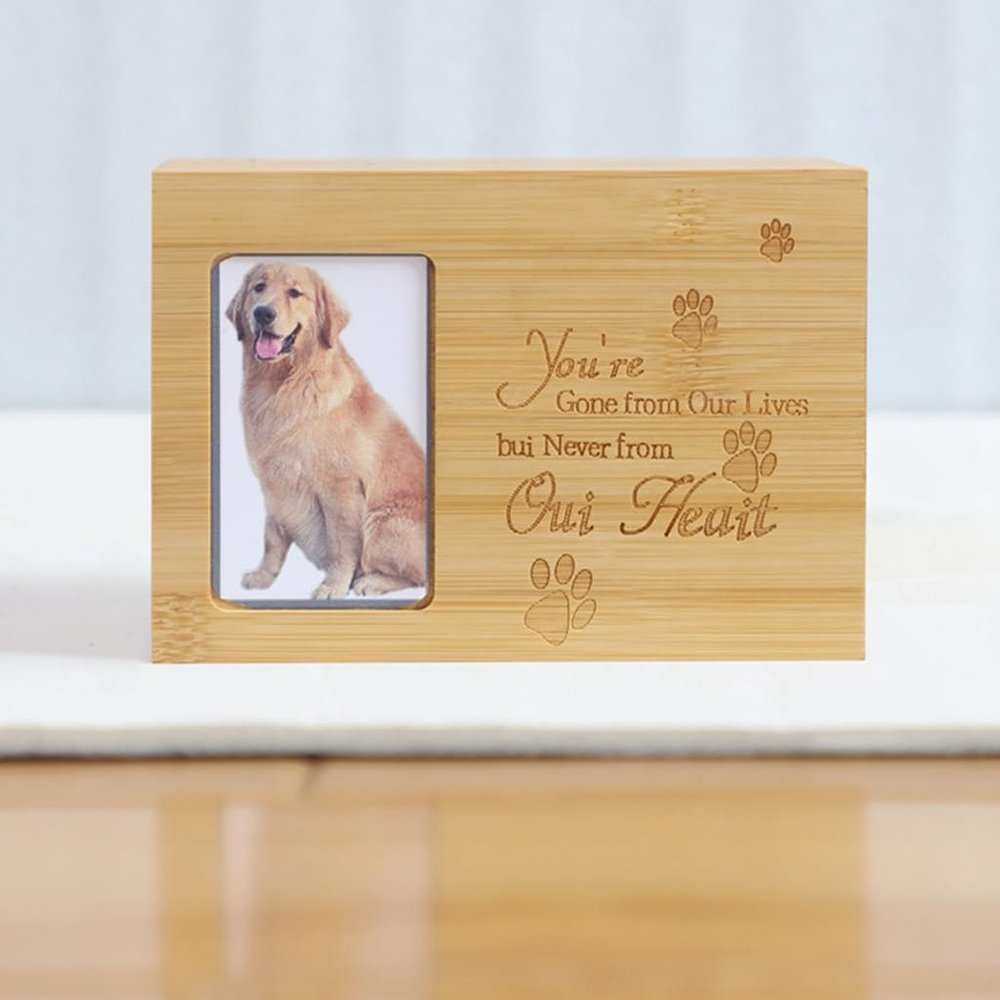 NineLife Basics Handcrafted Funeral Casket. Cinerary Casket.Funeral Supply.Ashes Cremation Urn.for Human Ashes.Container.Humans. Pets. Wood Keepsake.Funeral Urn Box.Wooden Cremation Box, Beige