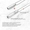MIKUHOT 528 Hz Meditation Necklace Breathing Frequency Sound Healing Device by Adjusting The Breathing for Anxiety & Stress Relief Mindfulness (Silver) view 2