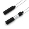 MIKUHOT 528 Hz Meditation Necklace Breathing Frequency Sound Healing Device by Adjusting The Breathing for Anxiety & Stress Relief Mindfulness (Black) view 1