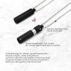 MIKUHOT 528 Hz Meditation Necklace Breathing Frequency Sound Healing Device by Adjusting The Breathing for Anxiety & Stress Relief Mindfulness (Black) view 2