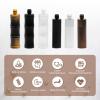 MIKUHOT 528 Hz Meditation Necklace Breathing Frequency Sound Healing Device by Adjusting The Breathing for Anxiety & Stress Relief Mindfulness (Black) view 4