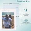 Miraclekoo 100Pcs 8-3/8 x 10-1/4 Inch Self Sealing Cello Cellophane Bags Thick Clear Plastic Sleeves - Fit 8x10 Inch Photo Mats Envelopes Art Prints view 2