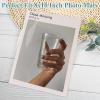 Miraclekoo 100Pcs 8-3/8 x 10-1/4 Inch Self Sealing Cello Cellophane Bags Thick Clear Plastic Sleeves - Fit 8x10 Inch Photo Mats Envelopes Art Prints view 4