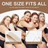 9 Pcs Castor Oil Pack Wrap Organic Cotton for Liver Detox, Stomach, Belly, Neck, Breast, Knee, Foot & Entire Body, Reusable Pads Kit for Hot/Cold Compress with Adjustable Elastic Strap view 3