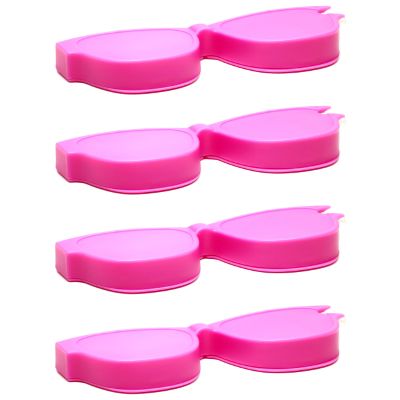 Calabria Kool Klean 4 Pack Eyeglass Lens Cleaner Kit Pink 15 ml Cleaning Spray, White Microfiber Cleaning Cloth Cleaning Kit
