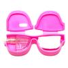 Calabria Kool Klean 4 Pack Eyeglasses Lens Cleaner Kit Pink/Black 15ml Cleaning Spray, White Cleaning Cloth Eyewear Cleaning view 3