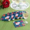 Fun Express Black & White Striped Bridal Shower Beverage Napkins Bulk 96 Pieces view 1