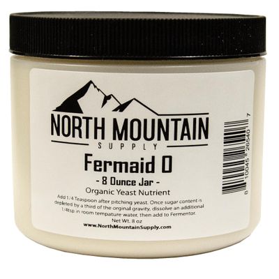 North Mountain Supply Fermaid O Yeast Nutrient - for Beer and Wine Homebrewing - 8oz Jar