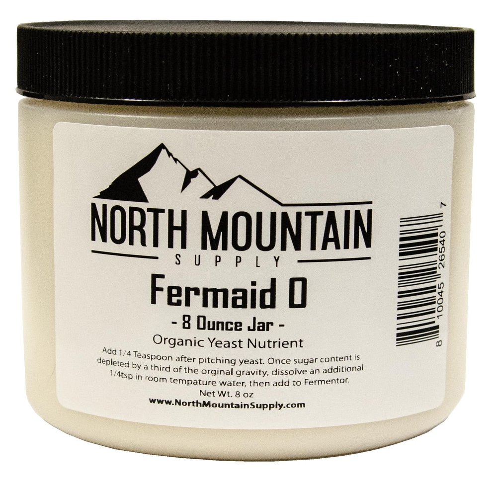 North Mountain Supply Fermaid O Yeast Nutrient - for Beer and Wine Homebrewing - 8oz Jar
