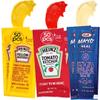 Bulk Condiment Packets Variety Pack 150-Count - 50 Single Serve Packs of Each: Ketchup, Mayonnaise and Mustard Packets - Individual Travel Condiments for BBQ, Picnic, Events view 1