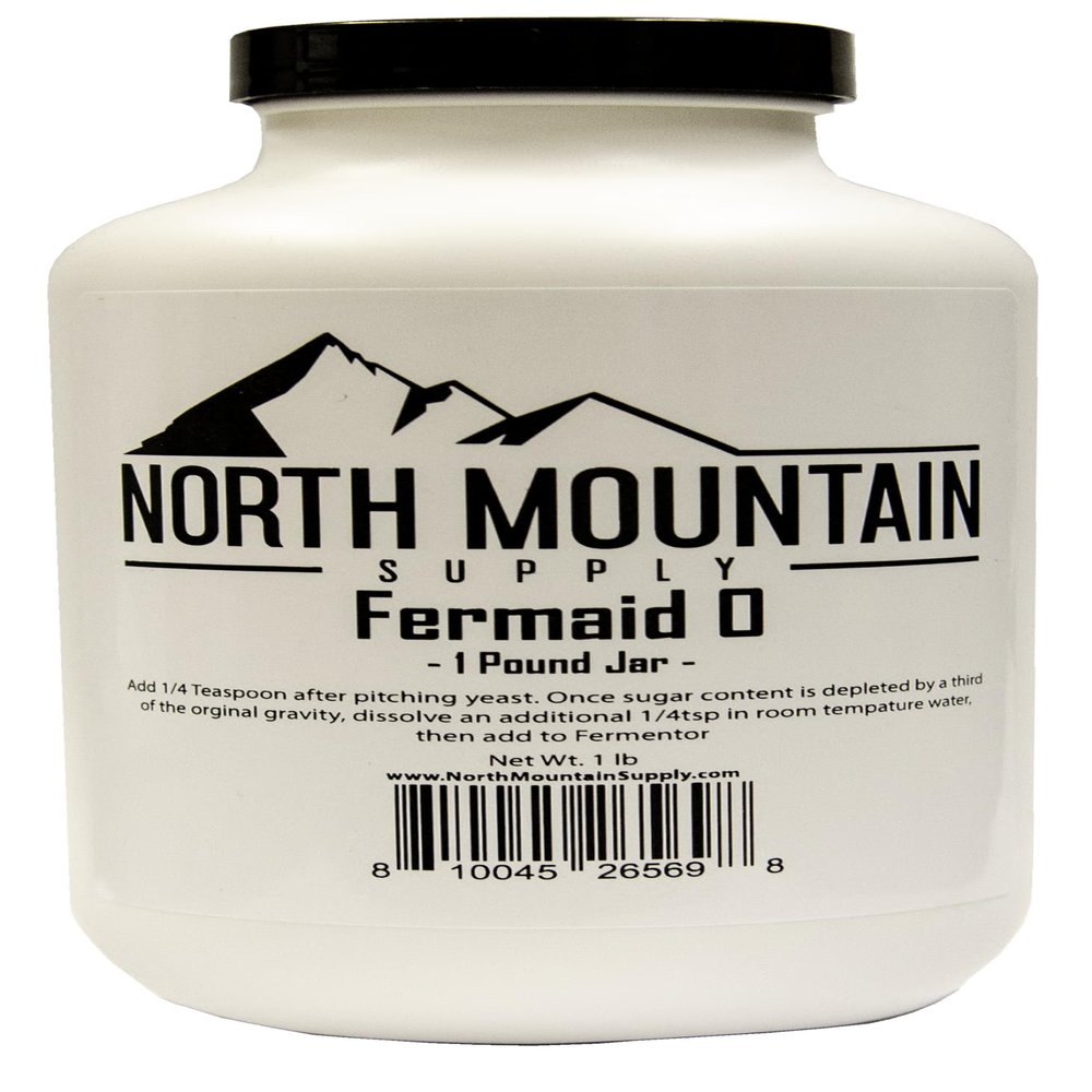 North Mountain Supply Fermaid O Yeast Nutrient - for Beer and Wine Homebrewing - 1 Pound Jar