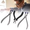 3pcs Stainless Steel Rimless Eyeglasses Repair Kit,Optical Eyeglasses Adjusting Pliers Repairing Kit,with Bag,for Eyeglasses Repair,Professional Silhouette Glasses Repair Parts for Rimless Glasses view 1
