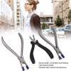 3pcs Stainless Steel Rimless Eyeglasses Repair Kit,Optical Eyeglasses Adjusting Pliers Repairing Kit,with Bag,for Eyeglasses Repair,Professional Silhouette Glasses Repair Parts for Rimless Glasses view 2