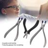 3pcs Stainless Steel Rimless Eyeglasses Repair Kit,Optical Eyeglasses Adjusting Pliers Repairing Kit,with Bag,for Eyeglasses Repair,Professional Silhouette Glasses Repair Parts for Rimless Glasses view 3