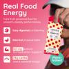 Lecka Natural Energy Gels (12 Pack)  Maltodextrin-Free Running Fuel for Sensitive Stomachs  25g Carbs from Real Fruit & Basil Seeds  High-Electrolyte Marathon & Ultra (Passion Fruit) view 2