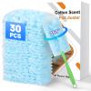 30PCS Disposable Dusters Refills Compatible with Swiffer,Bulk Heavy Duty 360 Degree Duster Replacement Head for Blinds Ceiling Fans and Furniture Dusting view 1