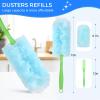 30PCS Disposable Dusters Refills Compatible with Swiffer,Bulk Heavy Duty 360 Degree Duster Replacement Head for Blinds Ceiling Fans and Furniture Dusting view 3