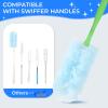 30PCS Disposable Dusters Refills Compatible with Swiffer,Bulk Heavy Duty 360 Degree Duster Replacement Head for Blinds Ceiling Fans and Furniture Dusting view 4