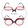 Aisi Makeup Reading Glasses For Women Cosmetic Readers Flip Up Double Lens Magnifying Eyeglasses view 4