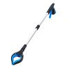 2-Pack Grabber Reacher Tool,32 Inch Extra Long Steel Foldable Pick Up Stick with Strong Grip Magnetic,360Rotating Anti-Slip Jaw,Trash Claw Grabber Tool view 3