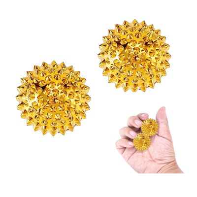 Aetomtins 2 Pcs Acupoint Massage Balls, Magnetic Hand Acupuncture Balls, Physical Body Acupressure