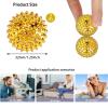 Aetomtins 2 Pcs Acupoint Massage Balls, Magnetic Hand Acupuncture Balls, Physical Body Acupressure view 3