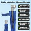 Beveetio 6.3 FT CPAP Hose Cover for Resmed Climatelineair Airsense 10 & 11, CPAP Tube Cover with Full Length Zipper, Insulated Fabric Wraps for CPAP, Cat Proof CPAP Tube Sleeve view 3