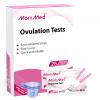 MomMed Ovulation Test Strips (LH25) with 25 Collection Cups, Reliable LH Surge Predictor OPK Kit, Accurately Track Ovulation Test, High Sensitivity Result for Women Home Testing, Pink view 1