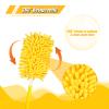 2pcs Duster Refills for Swiffer, Microfiber Dusters Heavy Duty Refills 360 Ceiling Fan Duster Replacements Reusable Hand Dusters for Cleaning (Yellow) view 3