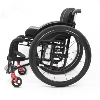 Lightweight Wheel Chair For Adults,Aluminum Alloy Wheelchair,Sports Folding Transport Wheelchair,Self-propelled Manual Wheelchairs,Mobility Aids For Adult,with Handbrakes,Quick Release Rear Wheels(Siz