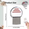 2 PCS Lice Comb,Flea Comb Lice Comb For Kids Stainless Steel Hair Dandruff Comb Effectively Get Rid Of Hair Lice And Nits Best Results For Infection And Re-Infection In Kids & Adults view 2