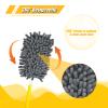 2pcs Duster Refills for Swiffer, Microfiber Dusters Heavy Duty Refills 360 Ceiling Fan Duster Replacements Reusable Hand Dusters for Cleaning (Gray) view 3