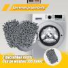 2pcs Duster Refills for Swiffer, Microfiber Dusters Heavy Duty Refills 360 Ceiling Fan Duster Replacements Reusable Hand Dusters for Cleaning (Gray) view 4